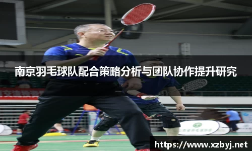 南京羽毛球队配合策略分析与团队协作提升研究